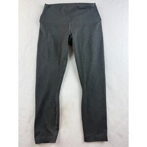 NOBULL Activewear High Waisted Heathered Grey Workout Leggings Size S